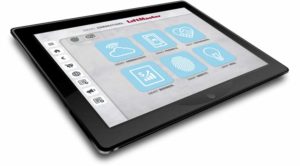 Die Liftmaster-Sales-App im Tablet